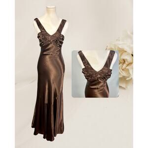 Vintage 70s Groovy Green Octagonal Zig Zag Stretch Knit Sheath Dress M/L